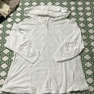 Free People movement T-shirt hoodie